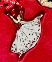 Load image into Gallery viewer, Ballerina Hanging Decoration - Tipperary Crystal Santa's Little Painters