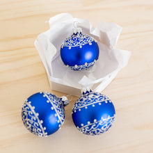 Load image into Gallery viewer, Midnight Silver Elegance Santa's Little Painters