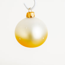 Load image into Gallery viewer, 60mm Christmas Tree hand painted baubles Santa's Little Painters