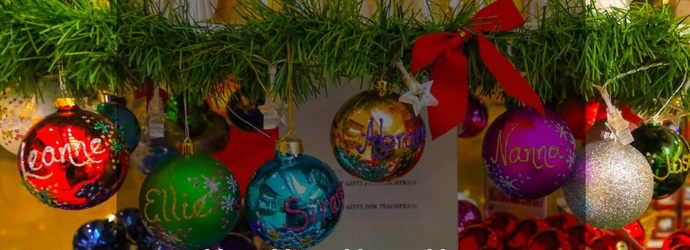 Personalised Christmas Baubles