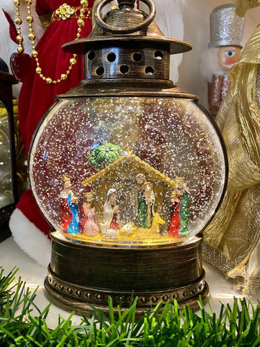 Nativity Lanterns Santas little painters