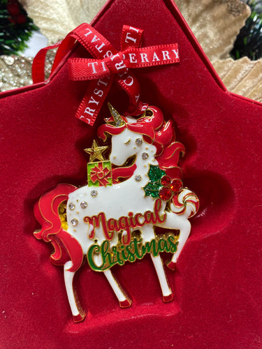 Unicorn Hanging Ornament Santas little painters