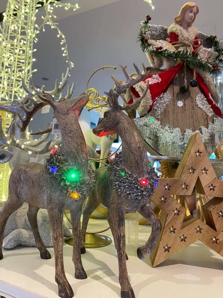 Light up Reindeers... Santas little painters