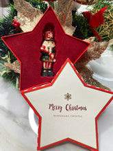 Load image into Gallery viewer, Nutcracker Tipperary Crystal Hanging Ornament Santas little painters
