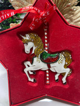 Load image into Gallery viewer, Unicorn Hanging Ornament Santas little painters
