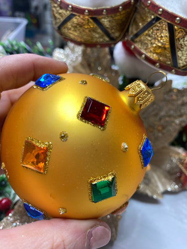 Gold Jewels 80mm Santas little painters