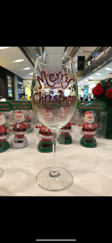 Yes we do glassware... Santas little painters