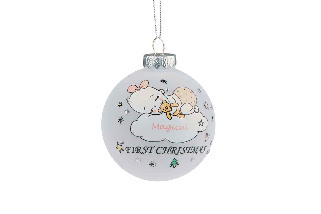 Magical First Christmas - Girl Santa's Little Painters