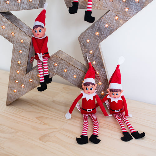 Naughty Elf Santa's Little Painters