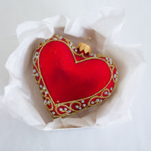 Load image into Gallery viewer, Heart Tree Bauble Santa&#39;s Little Painters
