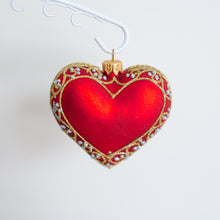 Load image into Gallery viewer, Heart Tree Bauble Santa&#39;s Little Painters
