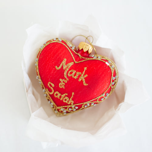 Heart Tree Bauble Santa's Little Painters