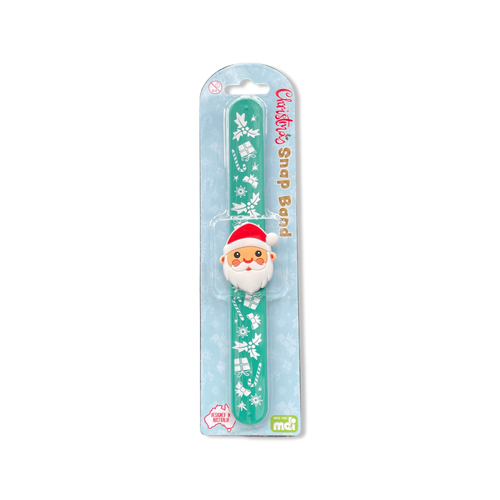 Christmas Wrist Snap Band (Santa) Santas little painters