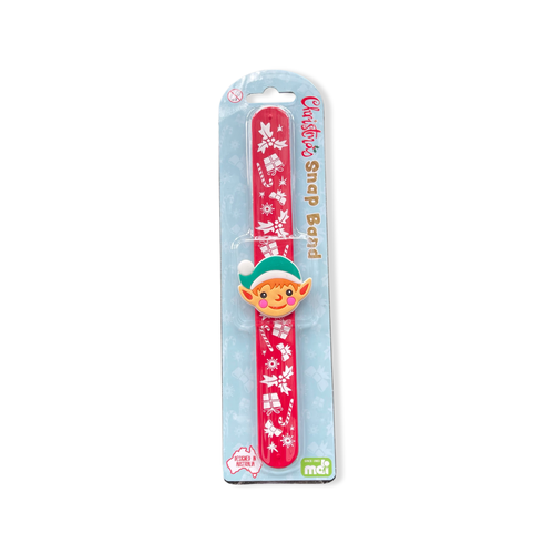 Christmas Wrist Snap Band (Elf) Santas little painters
